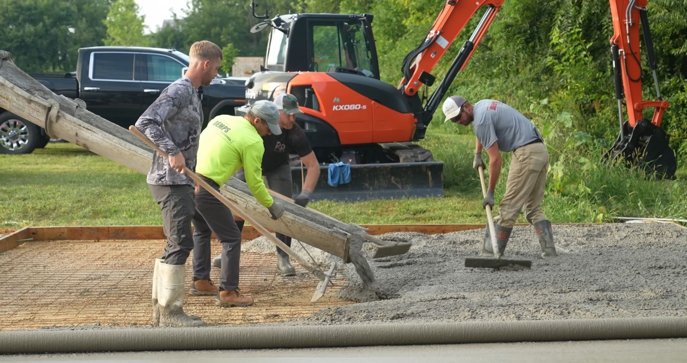 Sidewalks, Walkways & Flatwork by professional concrete contractors in Knightdale, NC